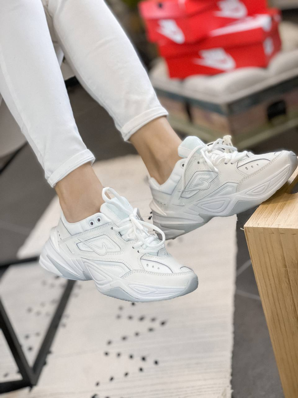 Nike M2K Tekno White 2