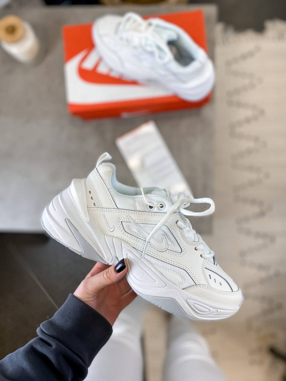 Nike M2K Tekno White 2