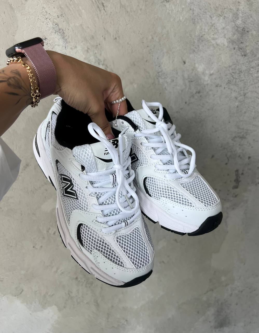 New Balance 530 White Black v2