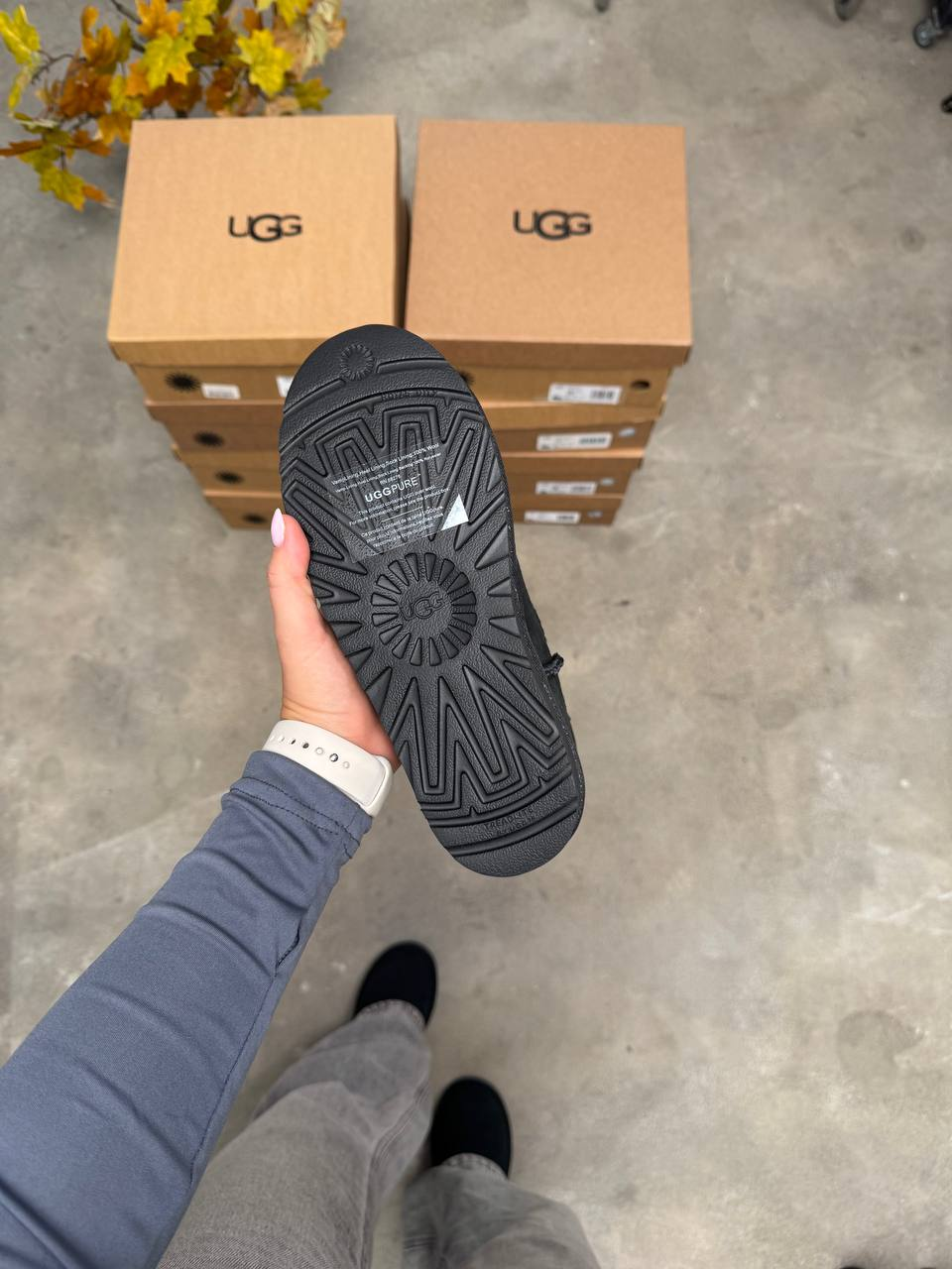 Ugg Mini Black Suede