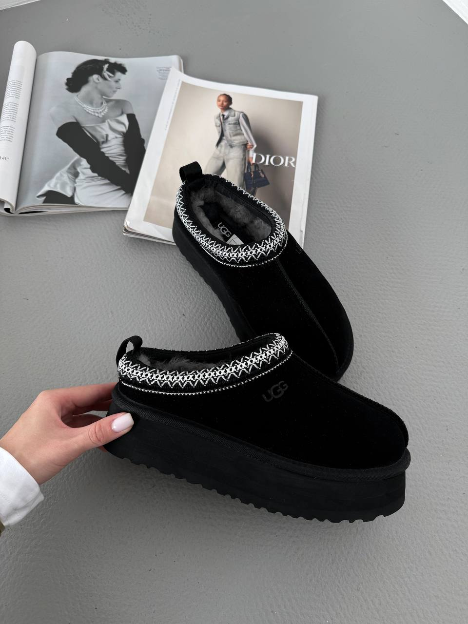 Ugg Tasman Platform Black
