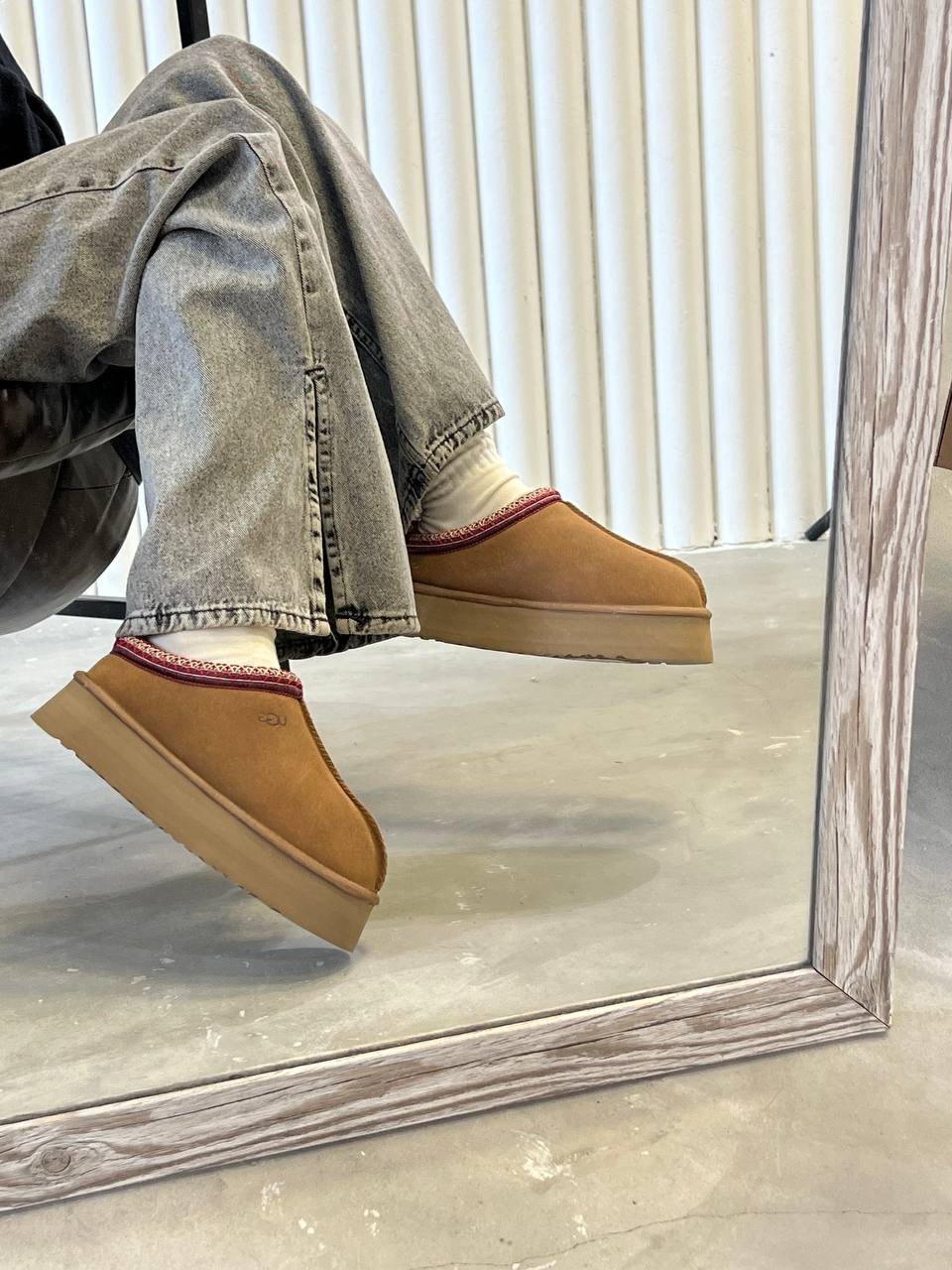 Ugg Tasman Platform Chestnut